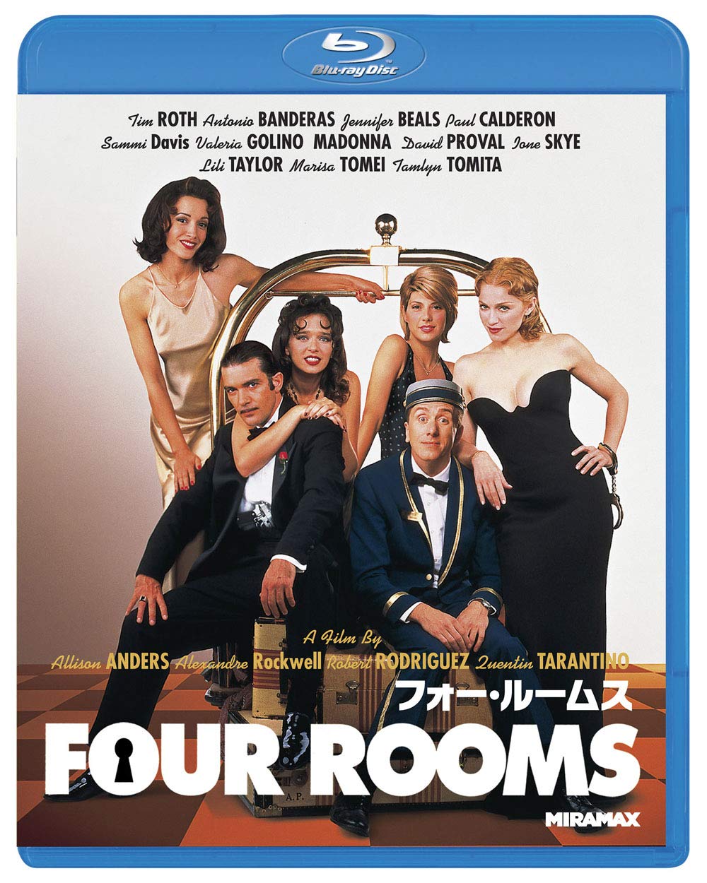 映画ポスター Four Rooms ティム・ロス メインビジュアル 当時物US版 _.jpg